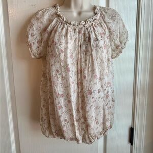 Small Bellambra Silk Short Sleeve Blouse